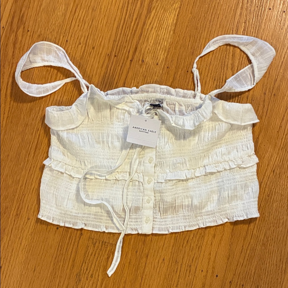American Eagle Outfitters White Camisole
